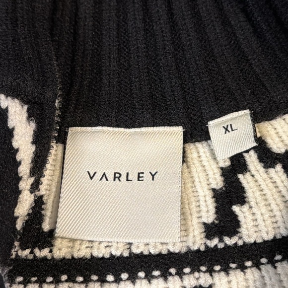 Varley Sigrid Fairisle Half Zip Sweater - Picture 7 of 8